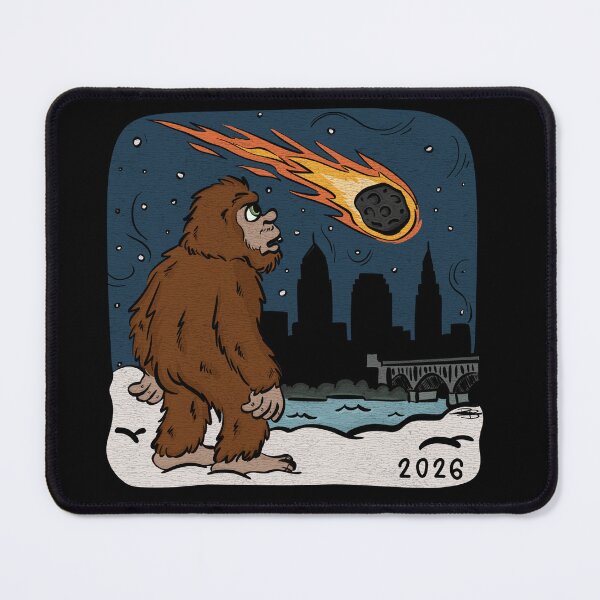 Item preview, Bigfoot Sightings and a Meteor in Cleveland!  designed and sold by rmcbuckeye.
