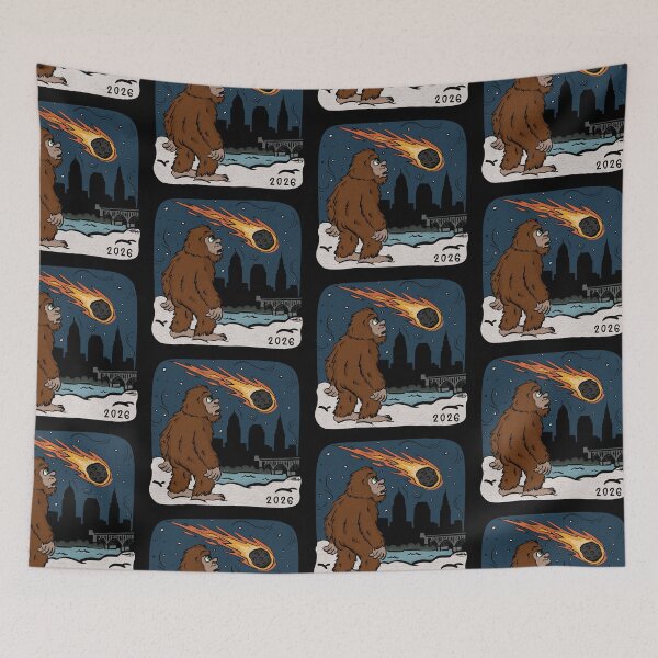 Item preview, Bigfoot Sightings and a Meteor in Cleveland!  designed and sold by rmcbuckeye.
