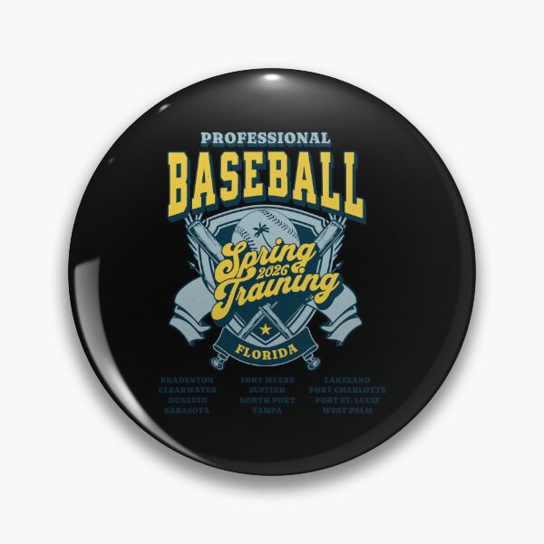 Item preview, Professional Baseball 2026 Spring Training Florida Cities designed and sold by RDGNR.