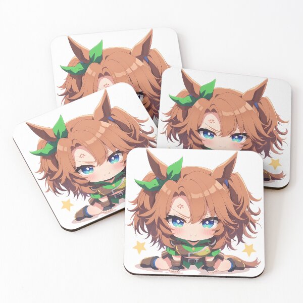 Item preview, Taiki Shuttle Uma Musume Pretty Derby Sitting Chibi Power designed and sold by 108Recordings.