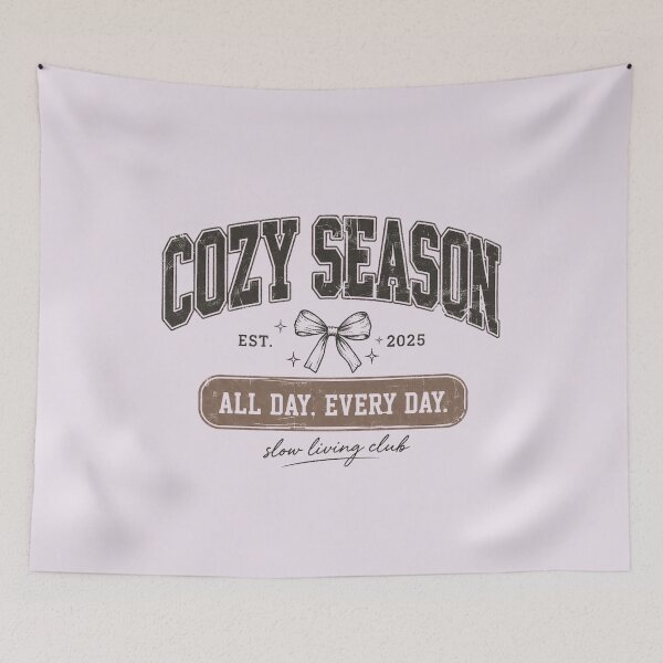 Item preview, Cozy Season All Day Every Day – Vintage Slow Living Aesthetic Design designed and sold by Aura.Creative.