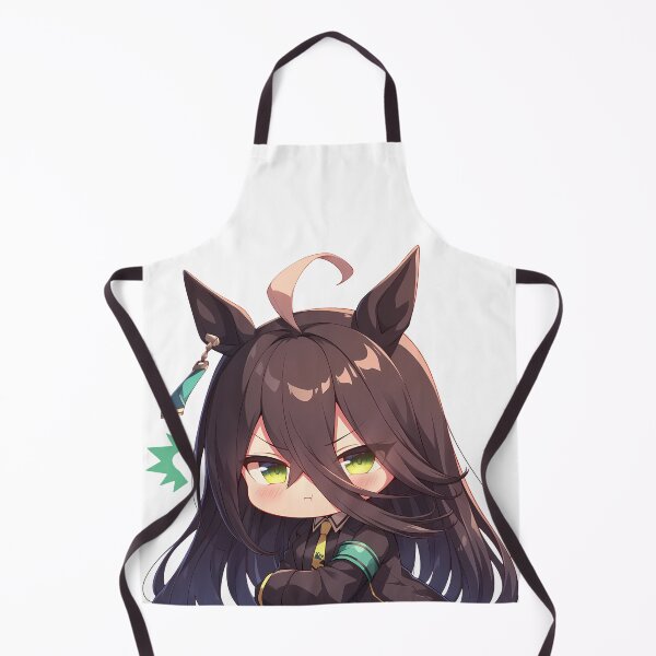 Item preview, Manhattan Cafe Uma Musume Pretty Derby Green Eyes Chibi Attitude designed and sold by 108Recordings.