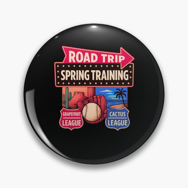 Item preview, Spring Training Road Trip Grapefruit League Cactus League Baseball Graphic designed and sold by RDGNR.
