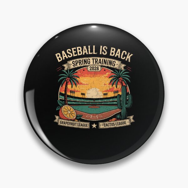 Item preview, Spring Training Baseball Is Back 2026 Palm Tree Stadium Sunset designed and sold by RDGNR.