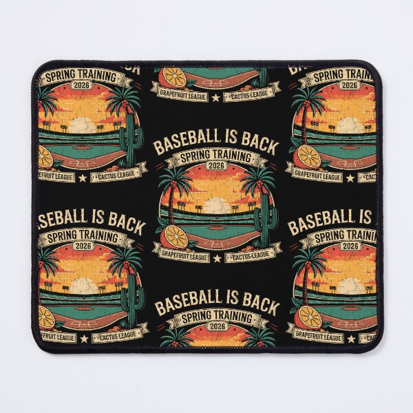 Item preview, Spring Training Baseball Is Back 2026 Palm Tree Stadium Sunset designed and sold by RDGNR.