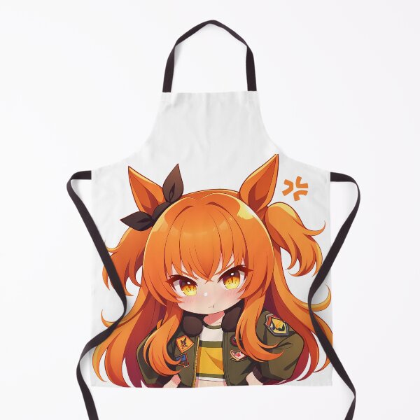 Item preview, Mayano Top Gun Uma Musume Pretty Derby Chibi Angry Horse Girl designed and sold by 108Recordings.