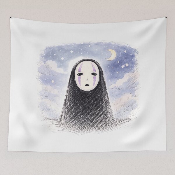 Item preview, NO FACE NIGHT SKY designed and sold by LIS AND MELIVERSO.