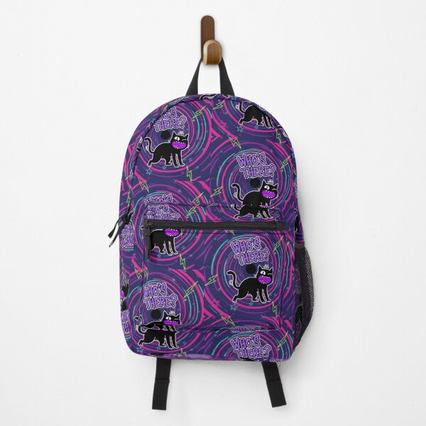 Item preview, Who's There? Startled Black Cat Cartoon designed and sold by Taridesign.