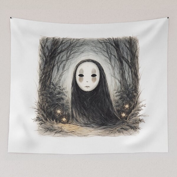 Item preview, NO FACE DARK FOREST designed and sold by LIS AND MELIVERSO.