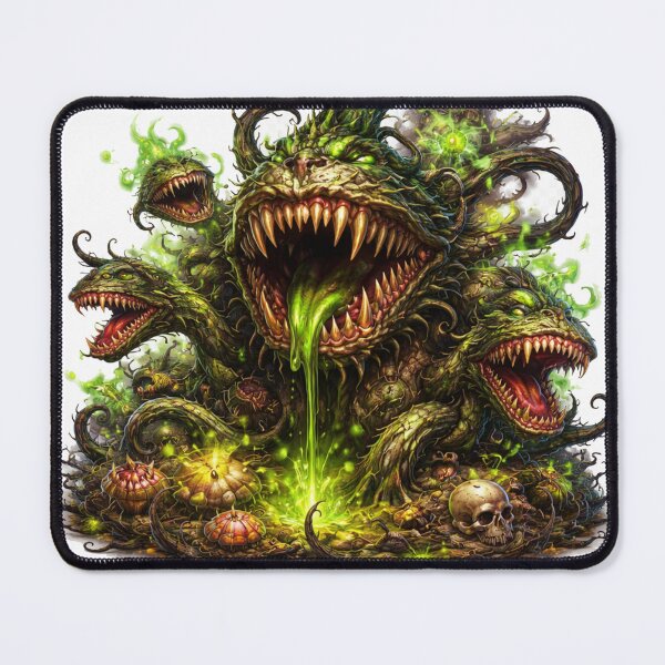 Item preview, Mutant Carnivorous Beast – Toxic Jungle Horror Creature designed and sold by Ana Gómez.