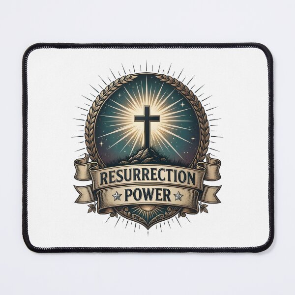 Item preview, Resurrection Power Christian Easter Shirt – Cross Faith Graphic Tee designed and sold by relso.