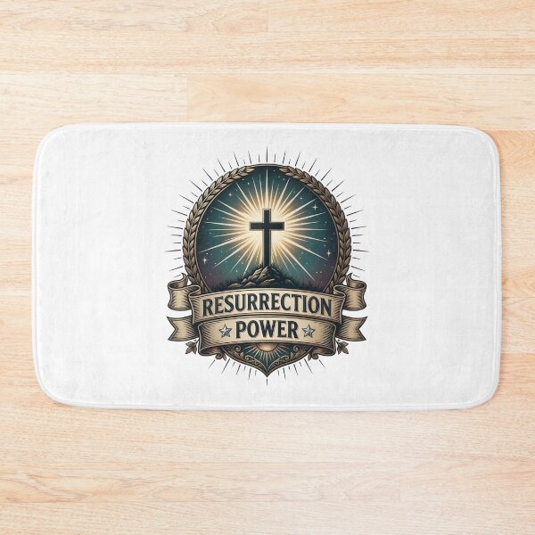 Item preview, Resurrection Power Christian Easter Shirt – Cross Faith Graphic Tee designed and sold by relso.
