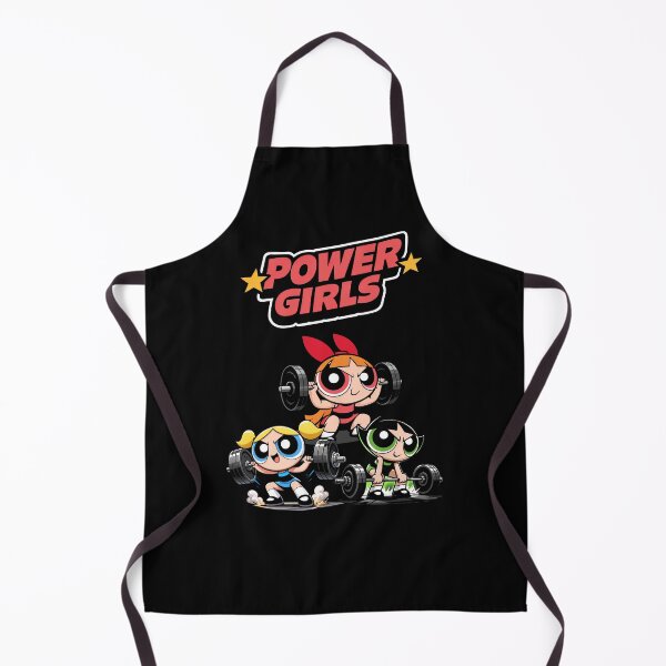 Item preview, powerpuff gym squat power girl cartoon designed and sold by Blck-Acid-Devil.