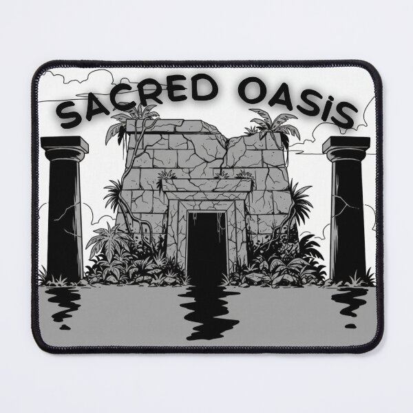 Item preview, Sacred Oasis Setting, in a minimalist comic or manga style designed and sold by Gamershop22025.