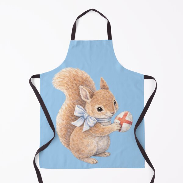 Item preview, British Easter Squirrel – Union Jack Woodland Illustration designed and sold by inspired-works.