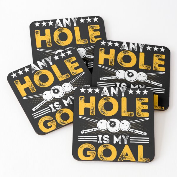 Item preview, Any Hole Is My Goal - Funny Snooker Pool Players Billiards designed and sold by RichardXRichard.