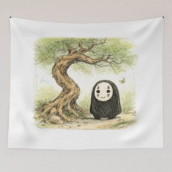 Item preview, NO FACE TWISTED TREE designed and sold by LIS AND MELIVERSO.