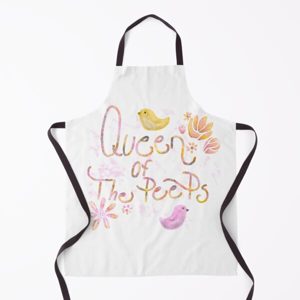 Item preview, Queen of the peeps easter watercolor graphic design with flowers designed and sold by Sunflowerstudio1.