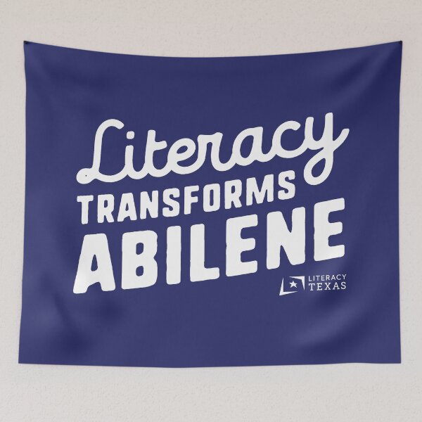 Item preview, Literacy Transforms Abilene + Literacy Texas logo - TX education and adult learning designed and sold by LiteracyTexas.