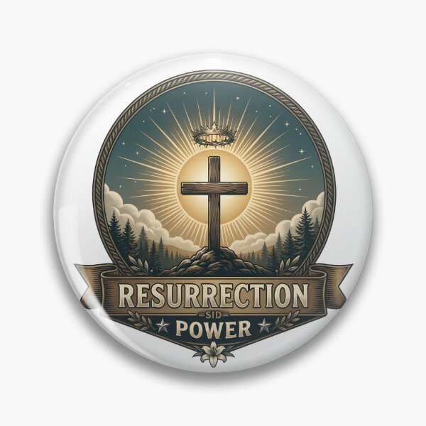Item preview, Resurrection Power Cross Shirt – Modern Christian Easter Graphic designed and sold by relso.