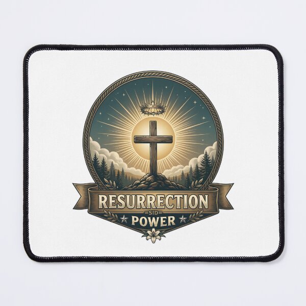 Item preview, Resurrection Power Cross Shirt – Modern Christian Easter Graphic designed and sold by relso.