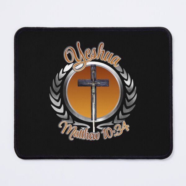 Item preview, Yeshua Shield (Gold) designed and sold by Tripp Art Studio.
