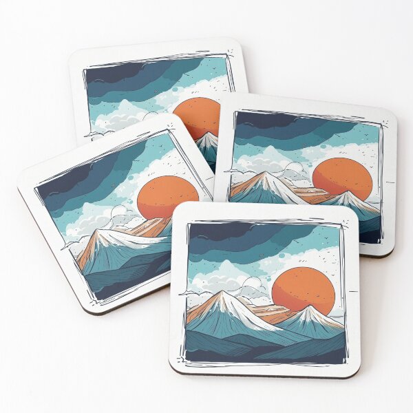 Item preview, Sunset in the mountains designed and sold by SlaoVance.