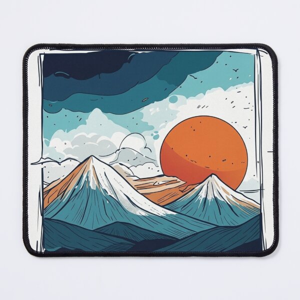 Item preview, Sunset in the mountains designed and sold by SlaoVance.