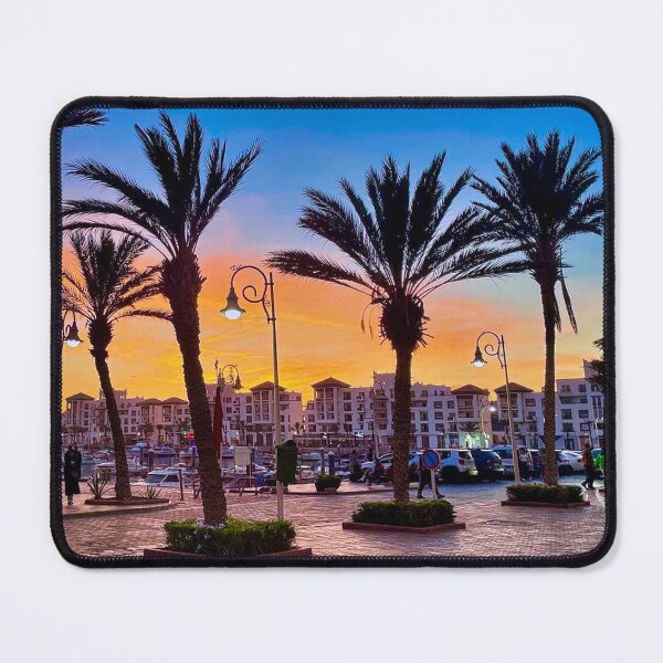 Item preview, Harbor Sunset in Agadir Morocco designed and sold by Sailmates Reflections.