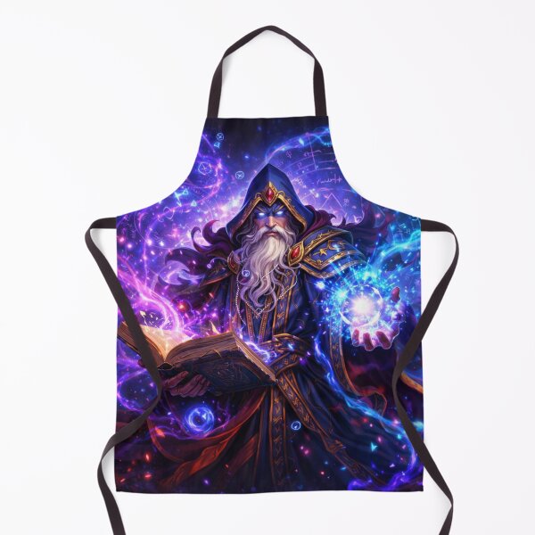 Item preview, Cosmic Wizard Mastery – Arcane Magic Energy Art designed and sold by Ana Gómez.