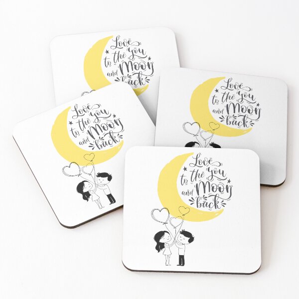 Item preview, Love You to the Moon and Back Lovers designed and sold by AussieMomma.