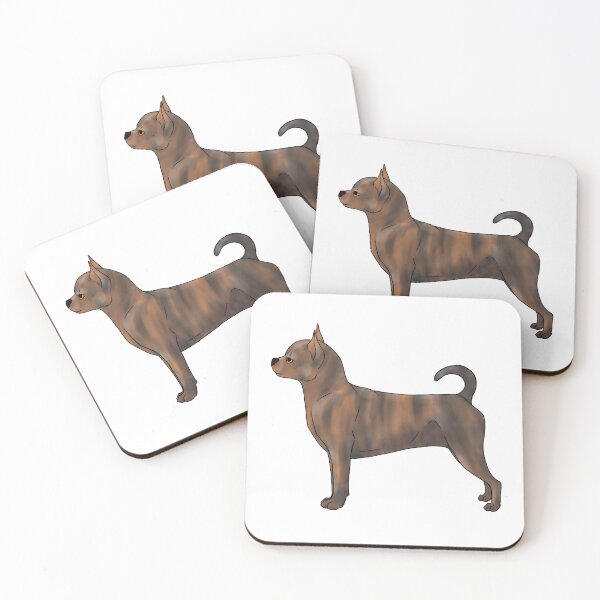 Item preview, Smooth Chihuahua Brindle designed and sold by Pawsome-Doodles.