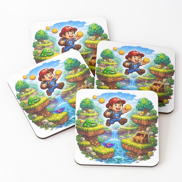 Item preview, Pixel Adventure Hero – Retro Platformer Vibes designed and sold by Ana Gómez.