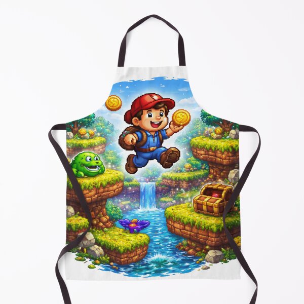 Item preview, Pixel Adventure Hero – Retro Platformer Vibes designed and sold by Ana Gómez.