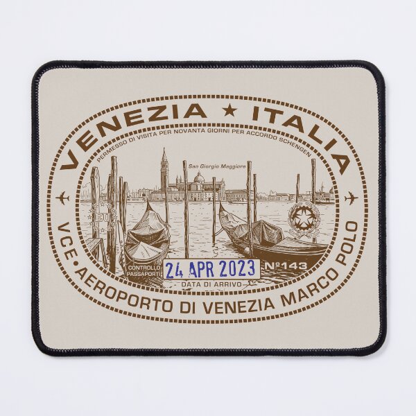 Item preview, Passport Stamp - Venice, Italy designed and sold by travelwitheric.