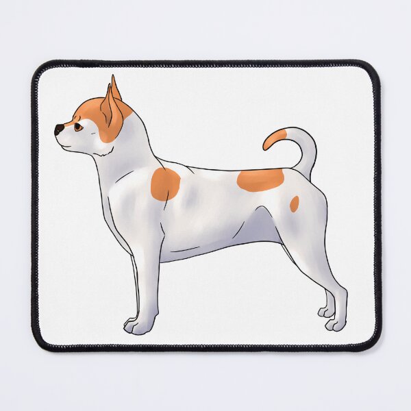 Item preview, Smooth Chihuahua Red Parti designed and sold by Pawsome-Doodles.
