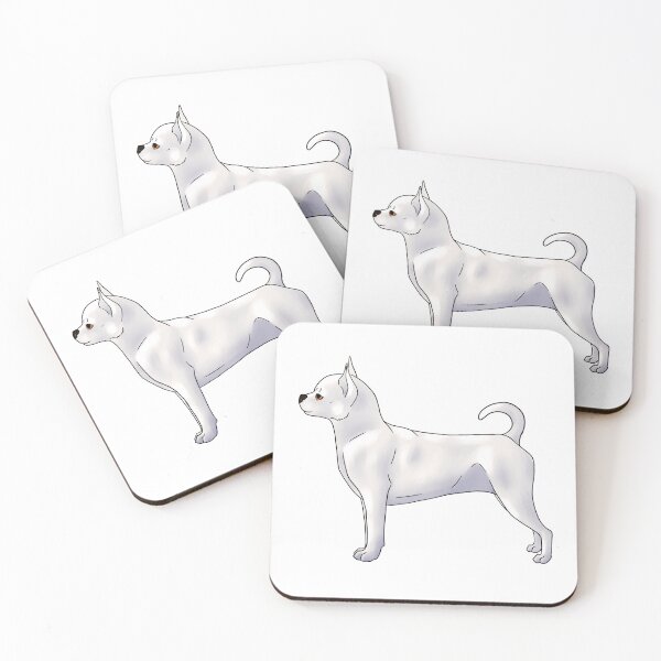 Item preview, Smooth Chihuahua White designed and sold by Pawsome-Doodles.