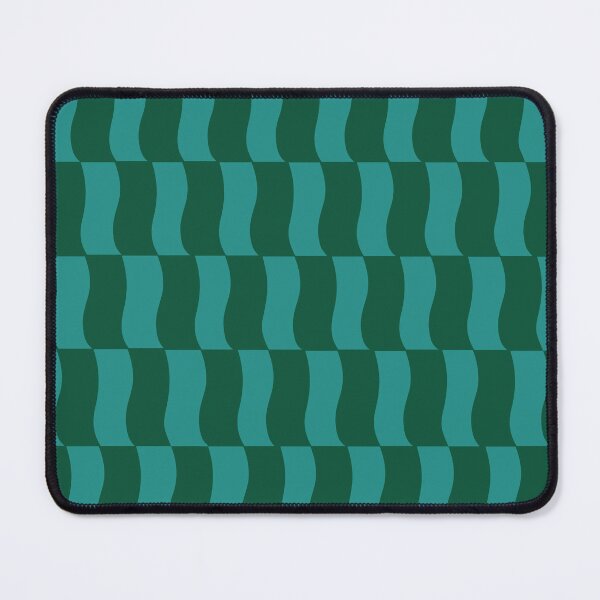 Item preview, Money Green Wavy Blocks designed and sold by STUDIO MORE Los Angeles.