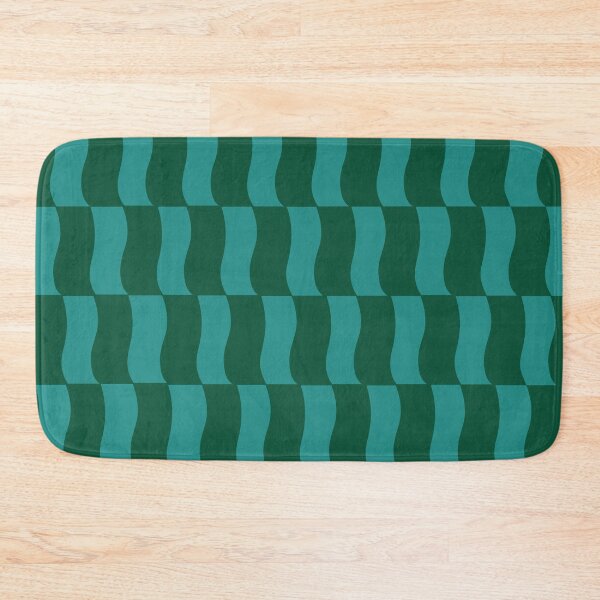 Item preview, Money Green Wavy Blocks designed and sold by STUDIO MORE Los Angeles.