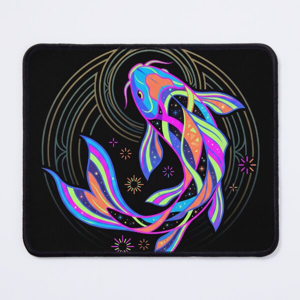 Item preview, /tmp/pod-upload-neon-cosmic-koi.png designed and sold by KuroAtelier.