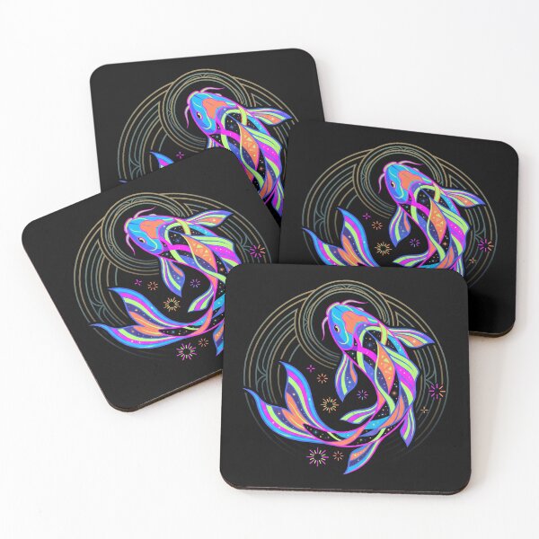 Item preview, /tmp/pod-upload-neon-cosmic-koi.png designed and sold by KuroAtelier.