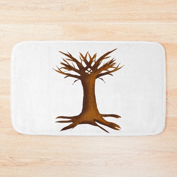 Item preview, Barren Dead Tree Illustration - Autumn Brown Minimalist Art designed and sold by TheArtOfTreble.