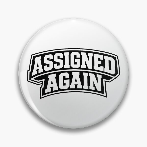 Item preview, Assigned Again Options Trading Typography designed and sold by VolatilityEdge.
