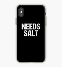 Culinary Needs Salt Cooking Chef iPhone Case