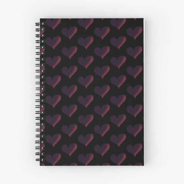 Item preview, Dark Red Heart Gradient - Gothic Emo Love Illustration designed and sold by TheArtOfTreble.