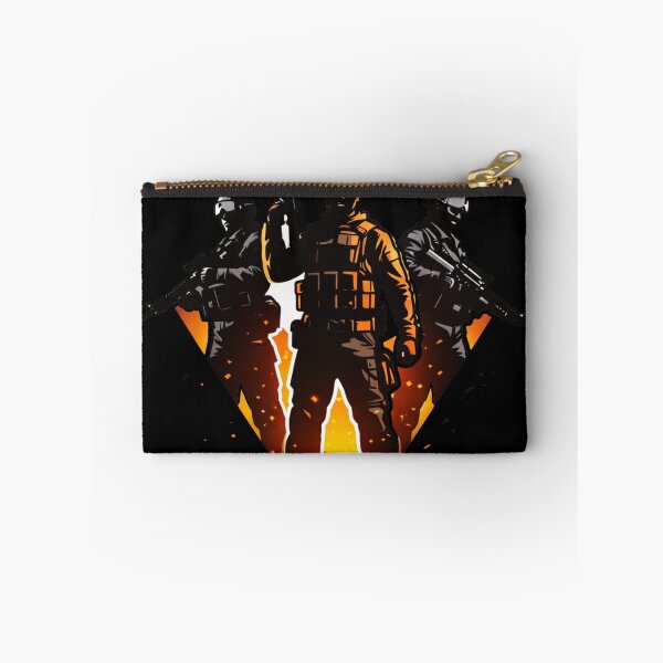 Item preview, Tactical Squad Minimal – Elite Soldiers Silhouette Design designed and sold by Ana Gómez.