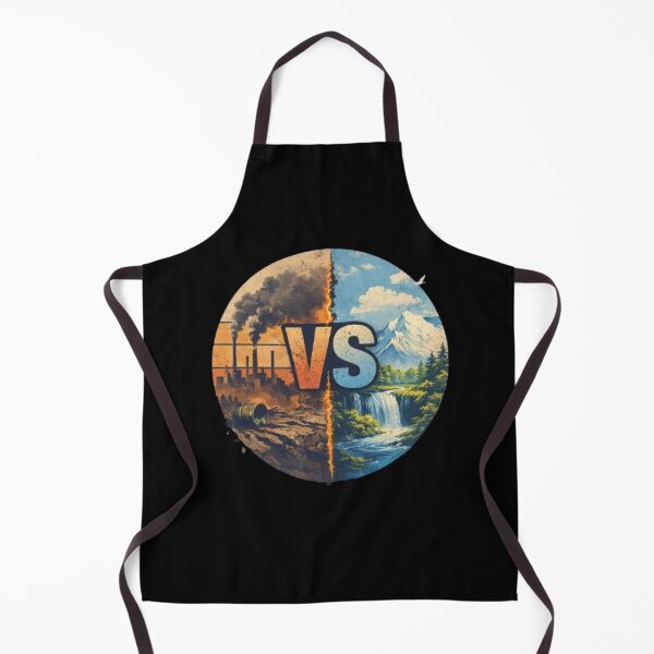 Item preview, VS Earth – Pollution vs Nature designed and sold by Barkashow.