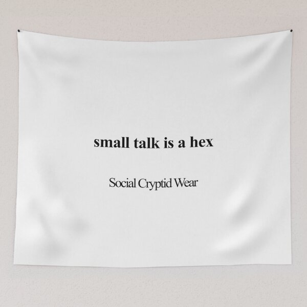 Item preview, Small Talk is a Hex designed and sold by birdspinestudio.
