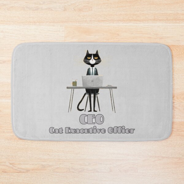 Item preview, CEO (Cat Exacutive Officer) designed and sold by bubblyrainbow.