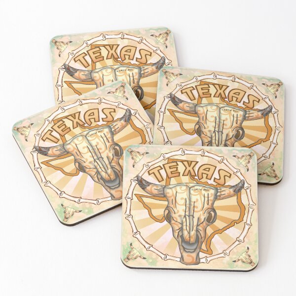 Item preview, Texas Tribal Skull designed and sold by artmuvz.